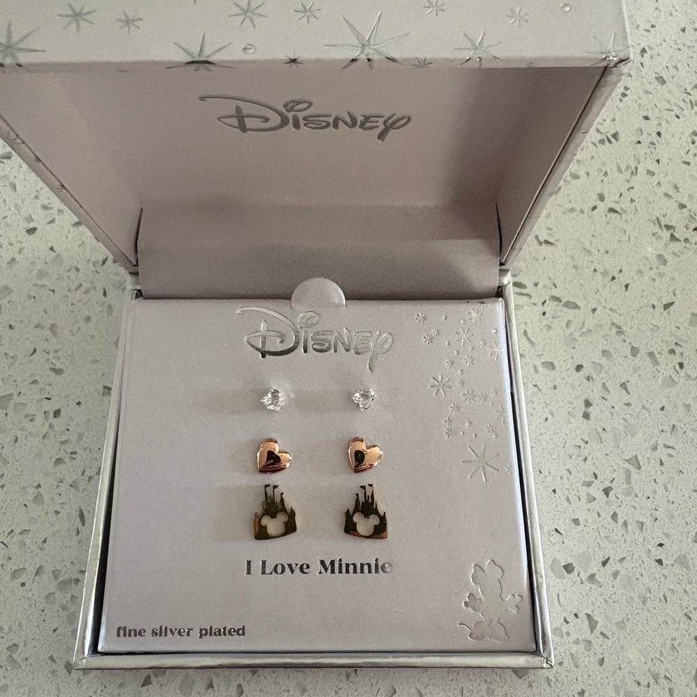 Disney Gold and Rose Gold Jewelry Set